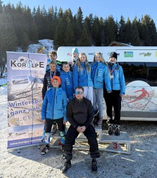 Smučarke in smučarji nizali uspehe na Koralpah (5)